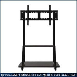 Trolley for Interactive Flat Panel Display With Wheels